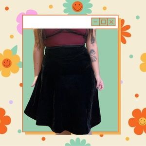 Axcess (Liz Clairborne) velvet skirt